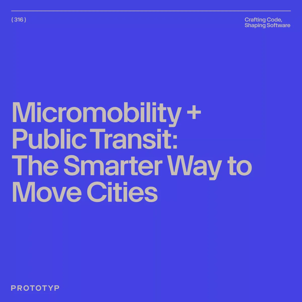 The Missing Piece in Public Transit? Micromobility.