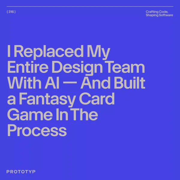 Replacing an entire design team with AI and building a fantasy card game